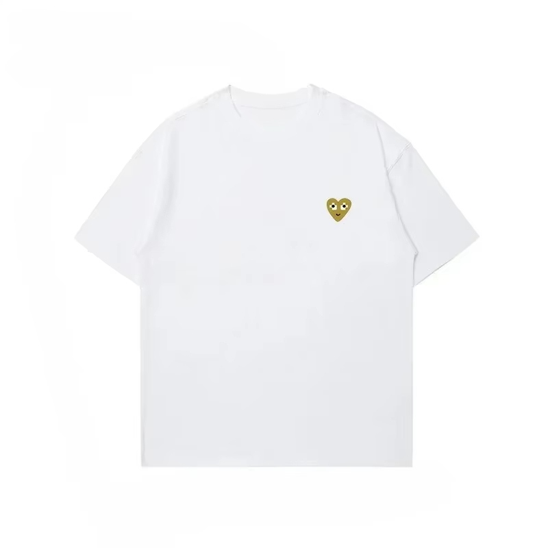 Streetwear Brand Heart - T-shirt bianca a forma di cuore