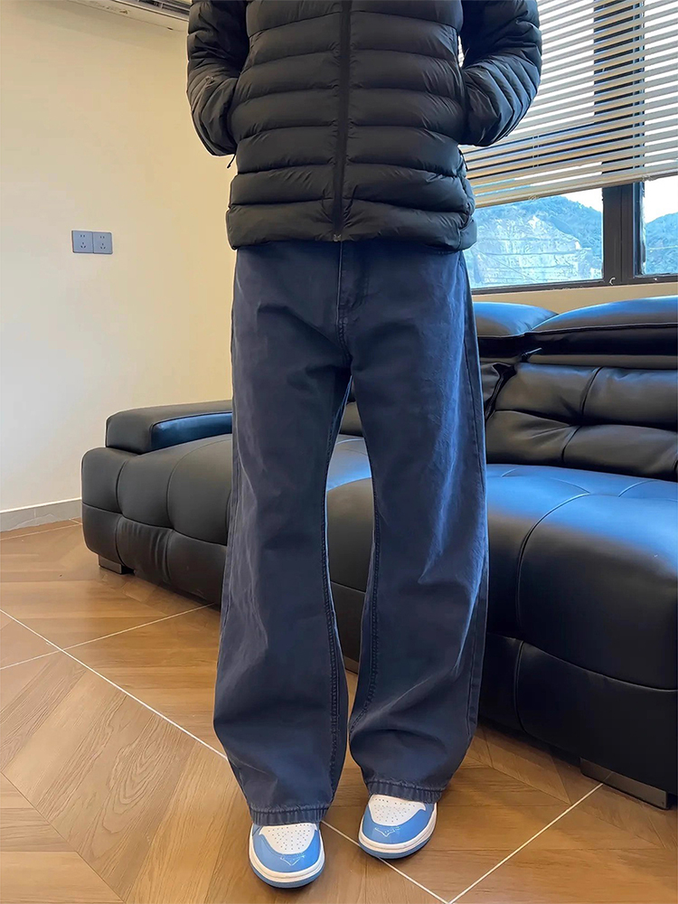 French Streetwear Brand - Jeans Cleanfit French Work Blu da