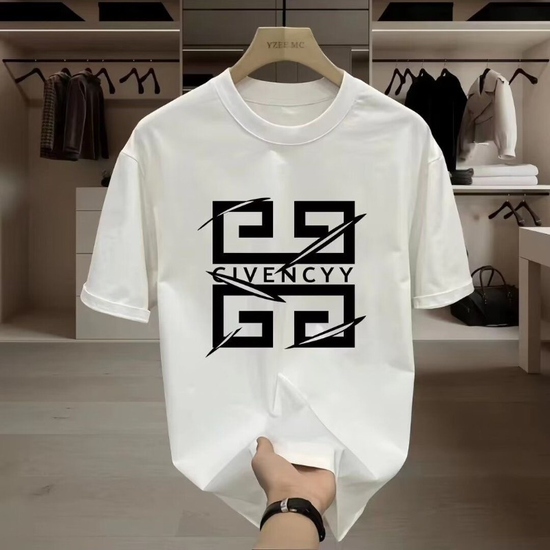 Streetwear Brand Graphic Designer - T-shirt da uomo GIVENCHY 2026 con