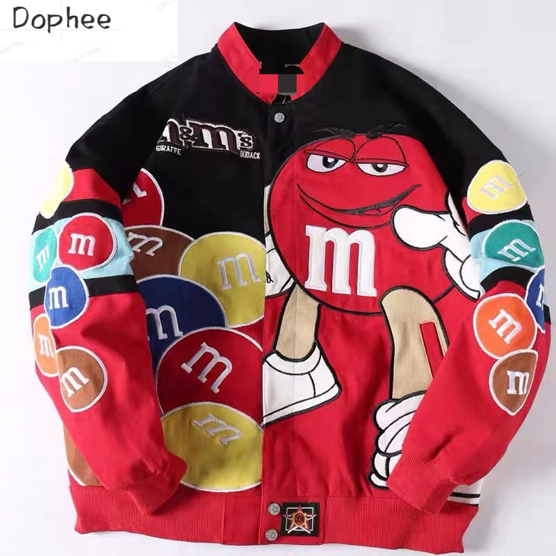 Streetwear Brand China - 2025 Cappotto streetwear uniforme da baseball