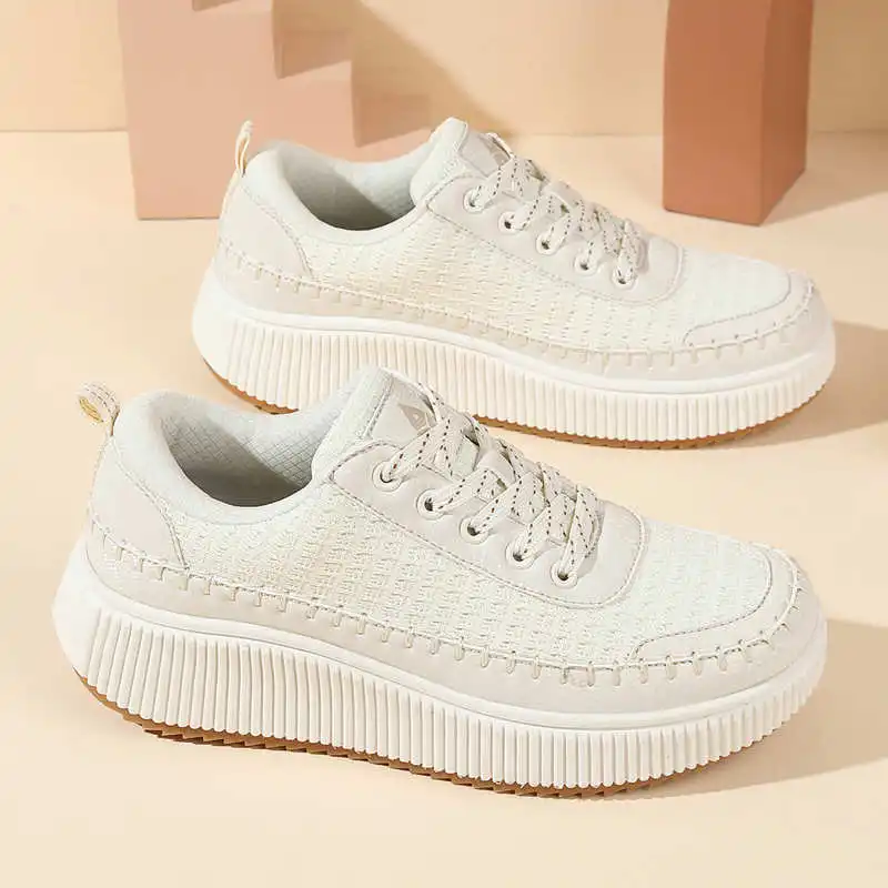 Streetwear Brand Uk - Scarpe marroni Donna Appartamenti Stivali autunnali