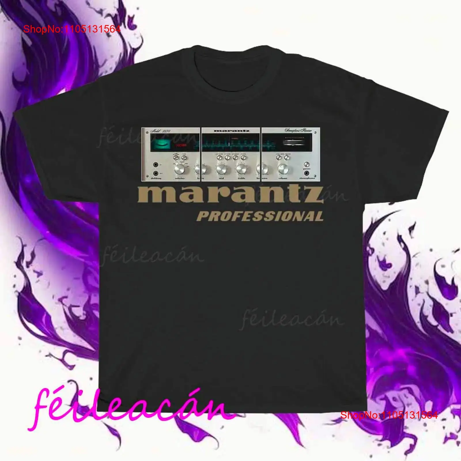 Streetwear Brand Shirts - Nuovissimo amplificatore Marantz Logo maglietta americana