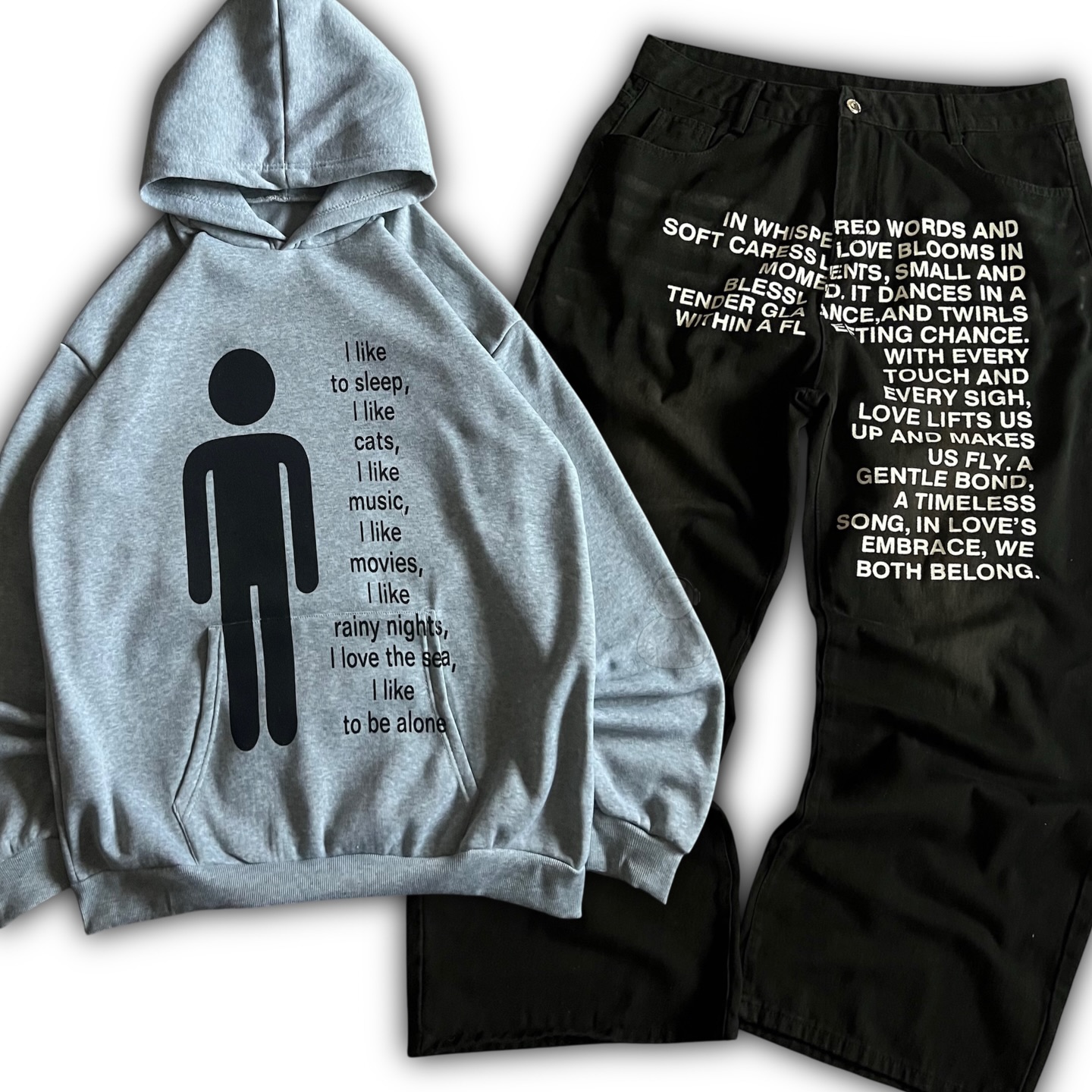 Jeans con Motivi Letterari Sti - Streetwear Zipper recensione e prezzo