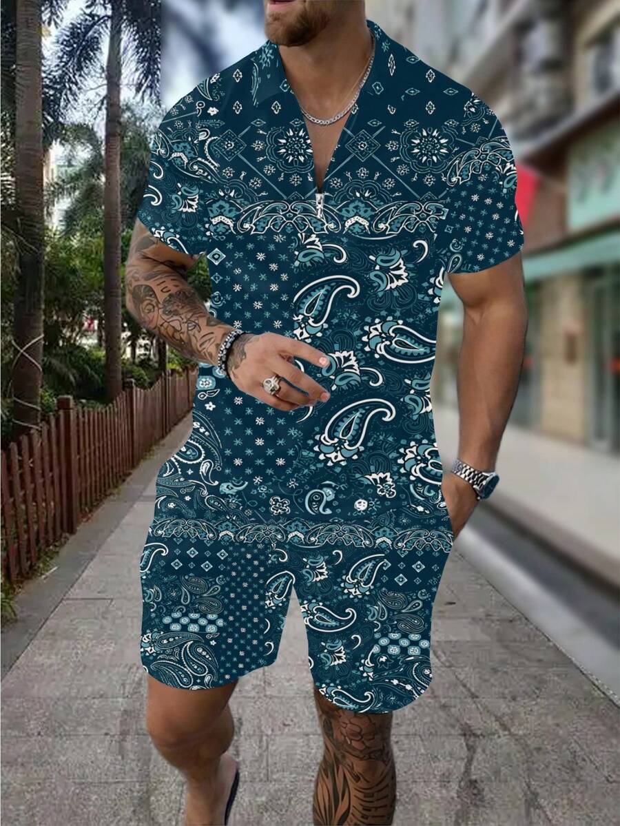 Completo Estivo da Uomo con St - Streetwear Zipper recensione e prezzo