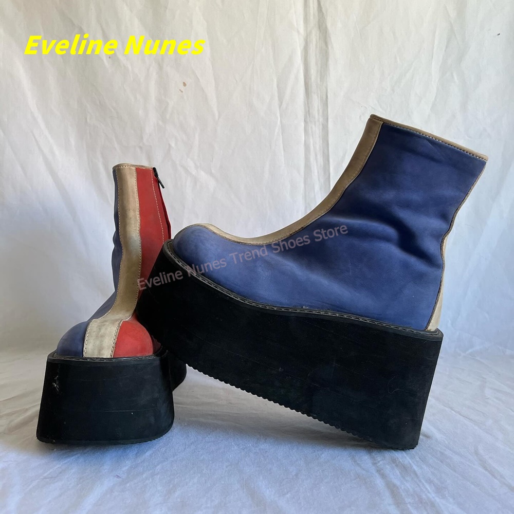 Stivaletti con Plateau Y2K Ros - Streetwear Zipper recensione e prezzo