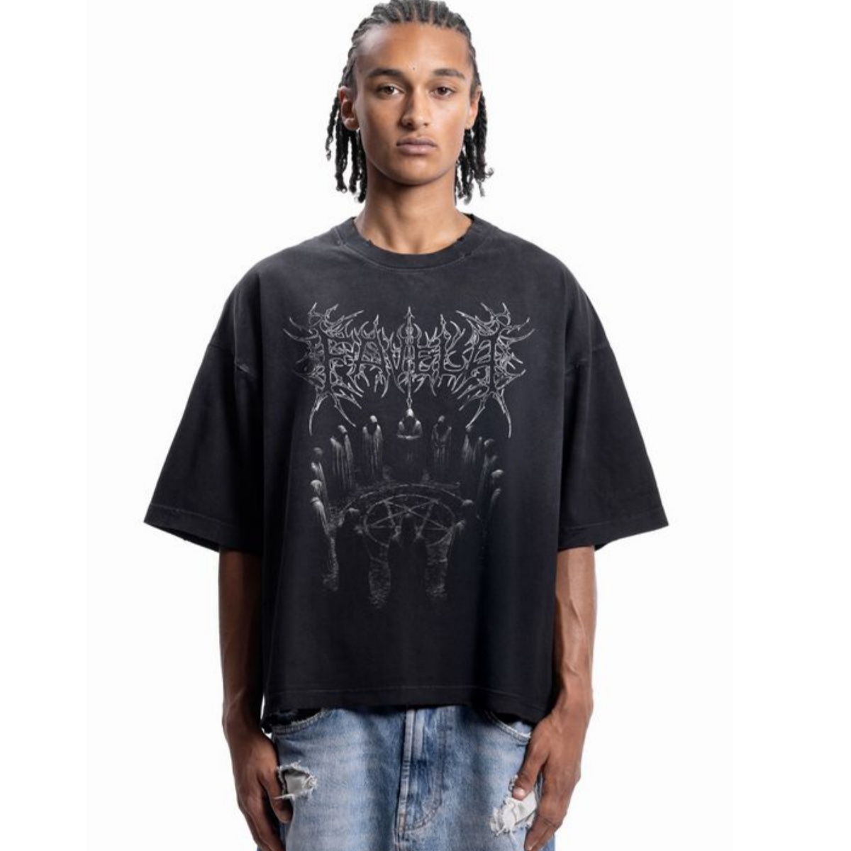 T-Shirt con Grafica in Metallo - Streetwear Brand Heart recensione e prezzo