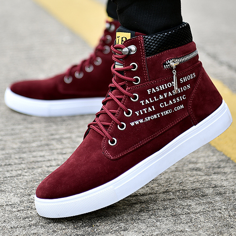 Scarpe da ginnastica alte nere - Streetwear Zipper recensione e prezzo