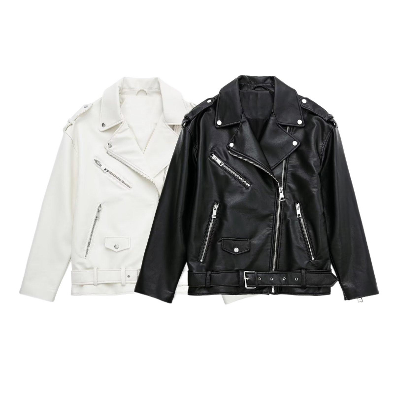 MAQVOB Giacca da moto ampia in - French Streetwear Brand recensione e prezzo