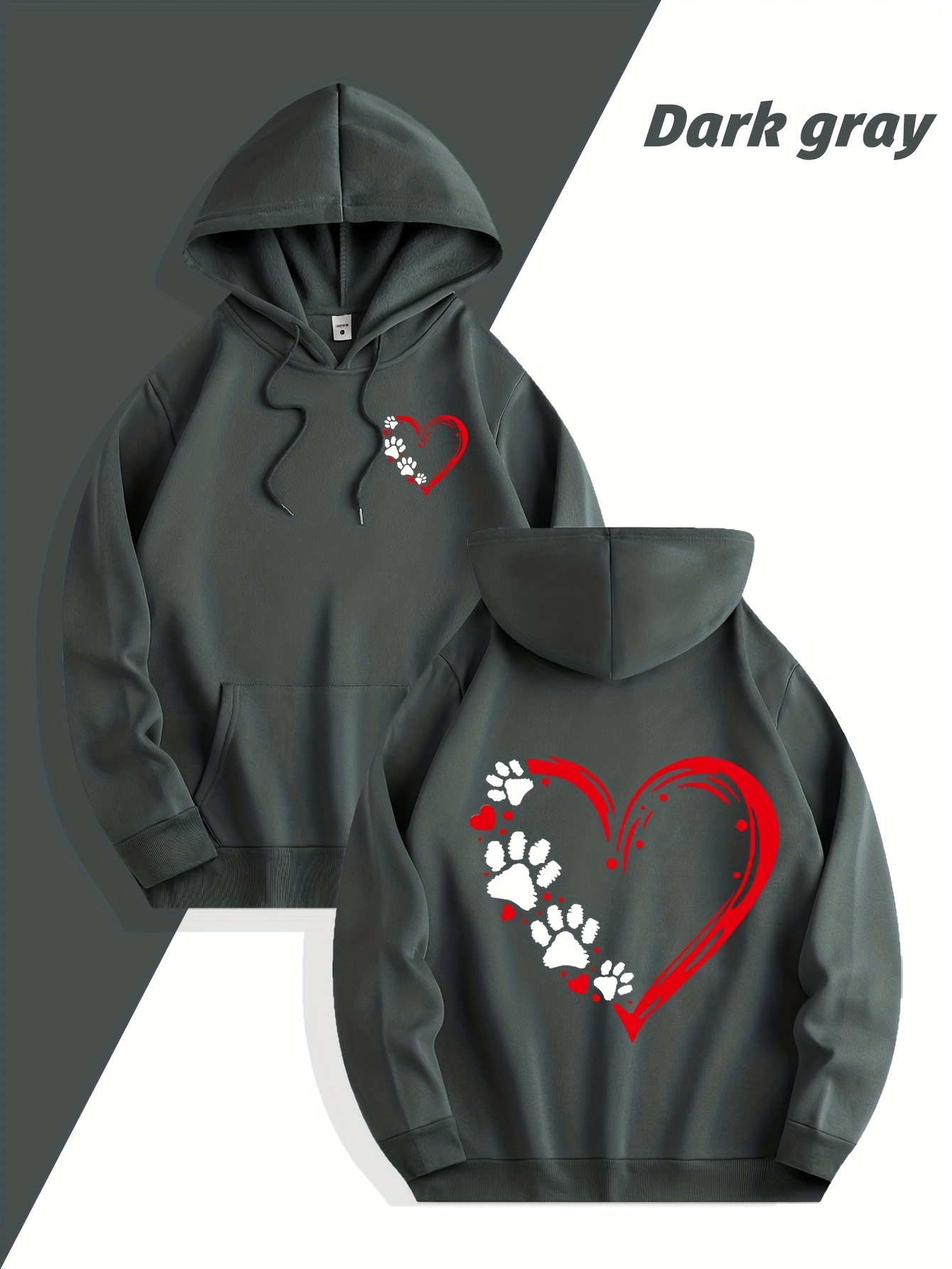 Felpa da Uomo con Stampa a Cuo - Streetwear Brand Heart recensione e prezzo